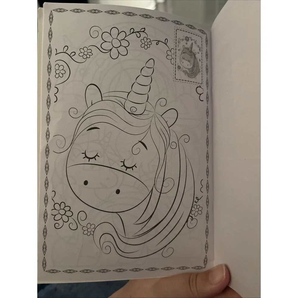 Unicorn Coloring Book for‎ Kids Ages 4-8 - Paperback